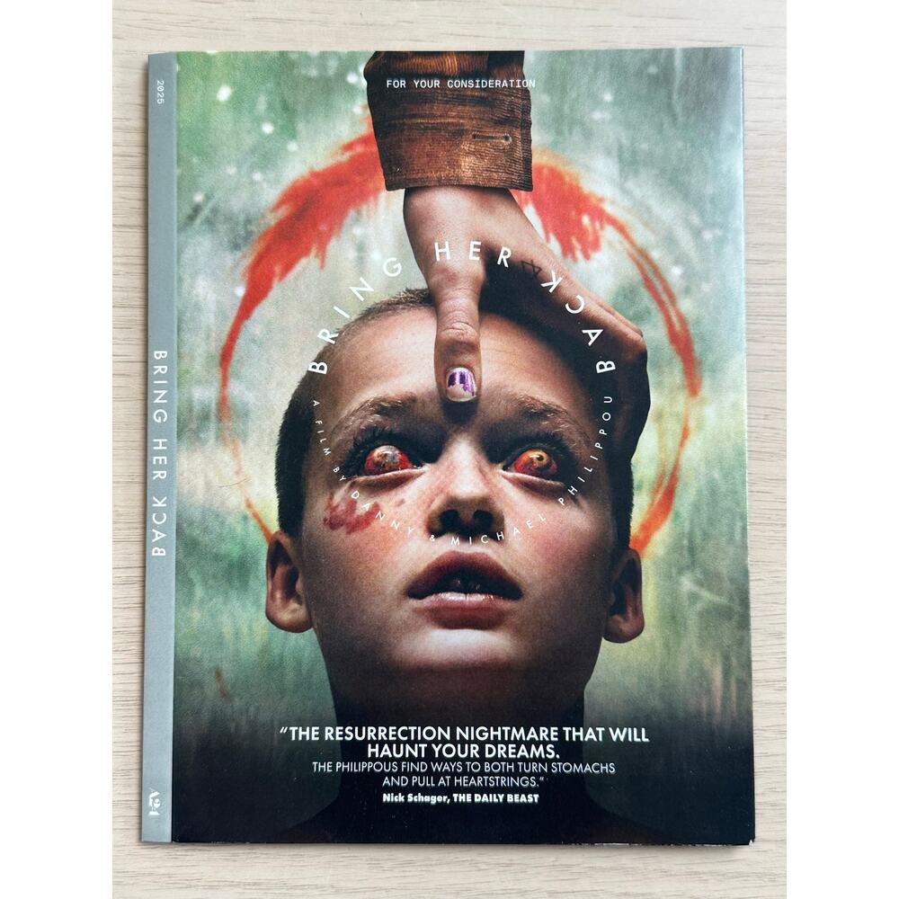 Limited Bring Her Back DVD - A24 FYC 2025 Edition